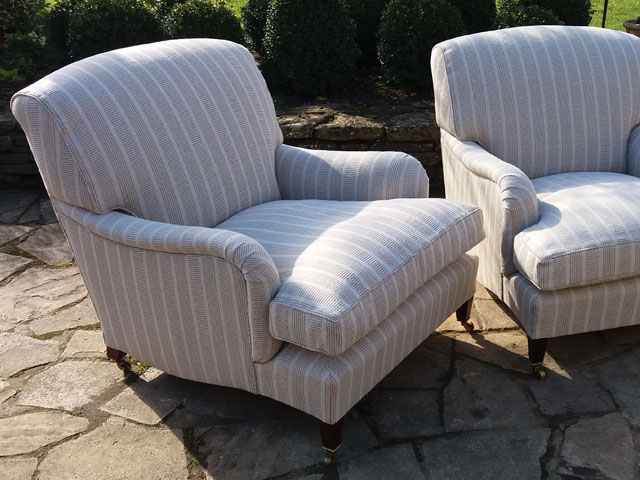 Howard and Sons armchair repairs