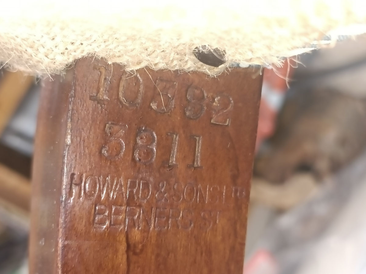 Howard & Sons Wing chair for sale