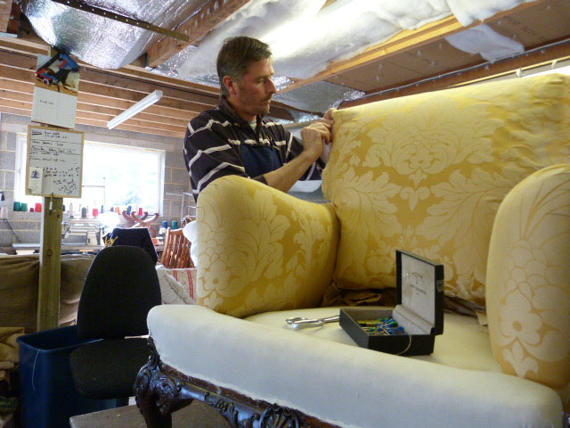 Armchair upholstery company Cirencester